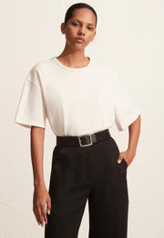Circle Back Tee - Chalk - Matteau